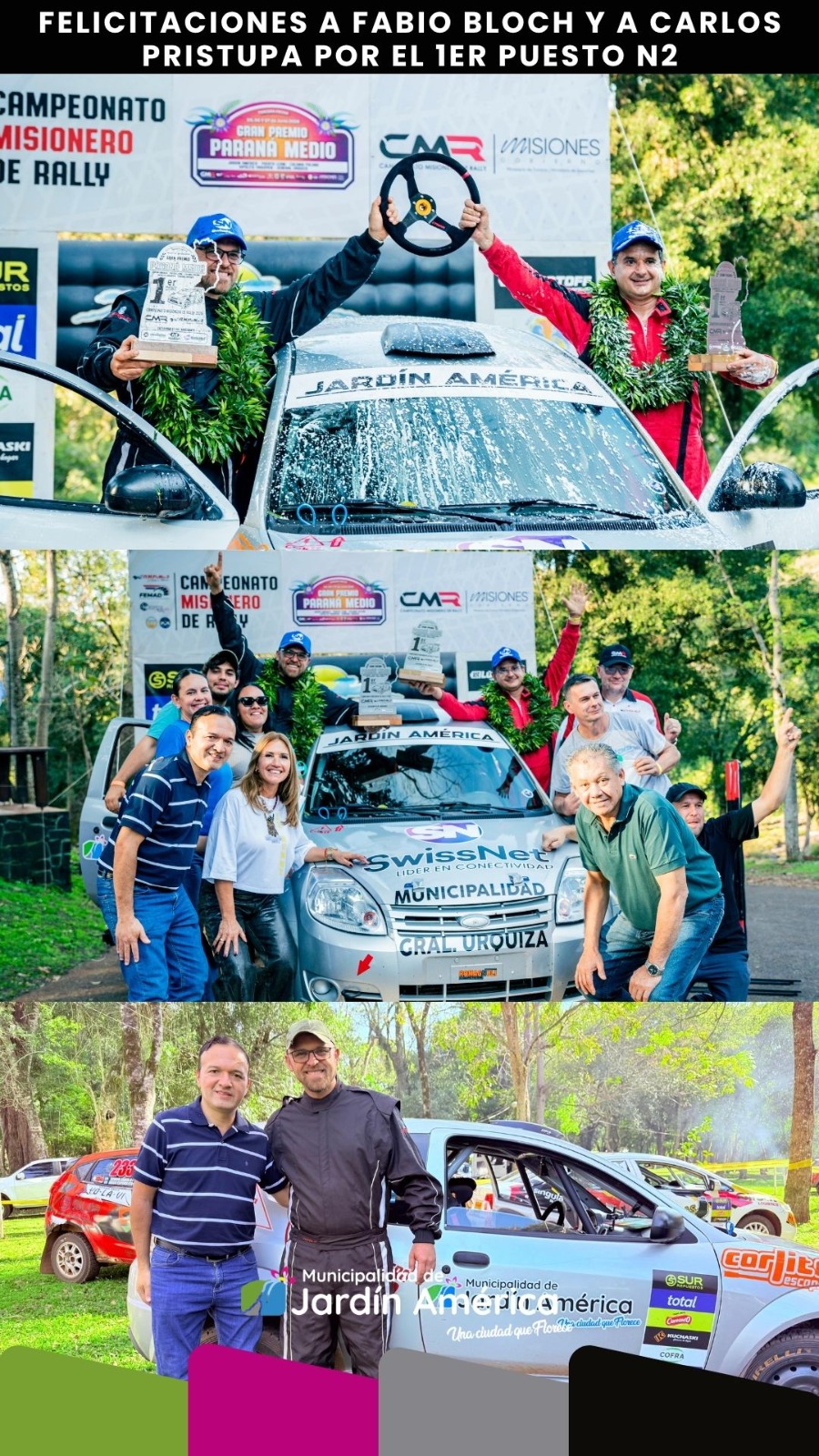 Finalizó la 3° Fecha gran premio Paraná Medio